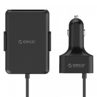 ORICO UCP-5P 52W 5 Port Smart Car Charger with Extension Cord